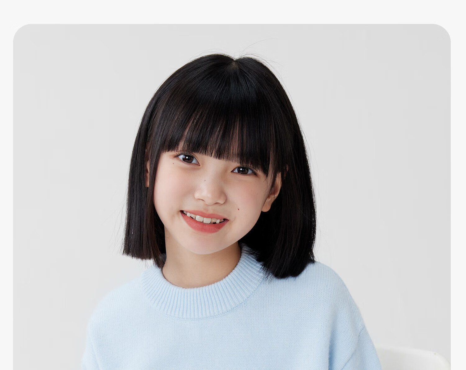 Zuo Xi Girls' Sweater Autumn Winter 2025 New Plush Inner Wear Cute Pet Children's Knitwear Trendy Light Yellow 160 32